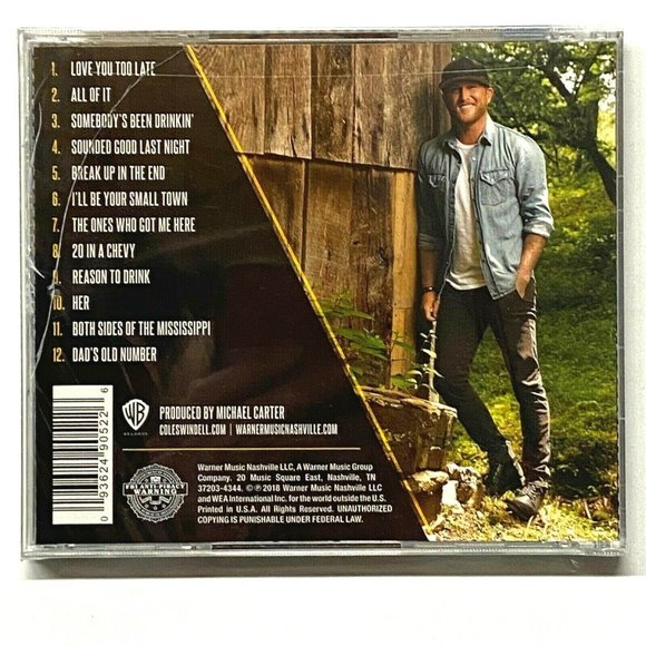 All Of It by Cole Swindell (CD, 2018) Sealed - Damaged Case - Picture 2 of 2